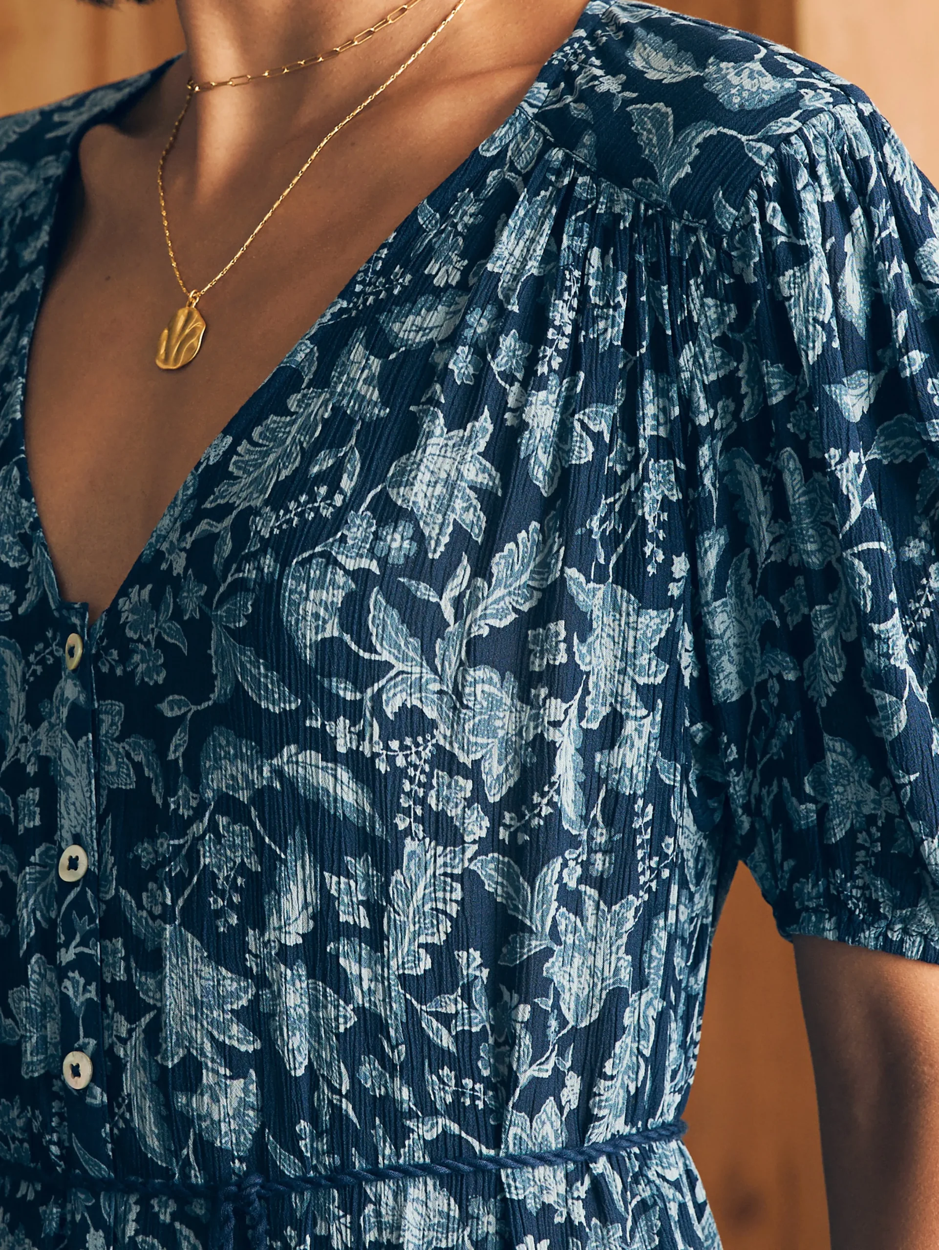 Women Faherty Brand Orinda Maxi Dress -