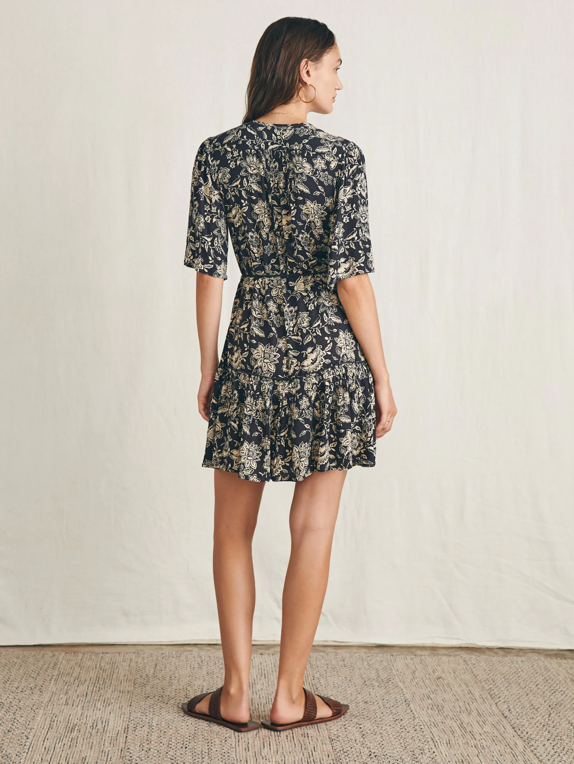 Women Faherty Brand Orinda Mini Dress -
