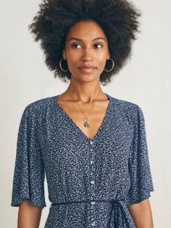 Women Faherty Brand Orinda Mini Dress -