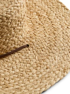 Women Faherty Brand Raffia Lifeguard Hat -