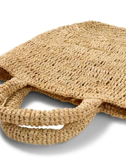 Women Faherty Brand Raffia Mini Bag -