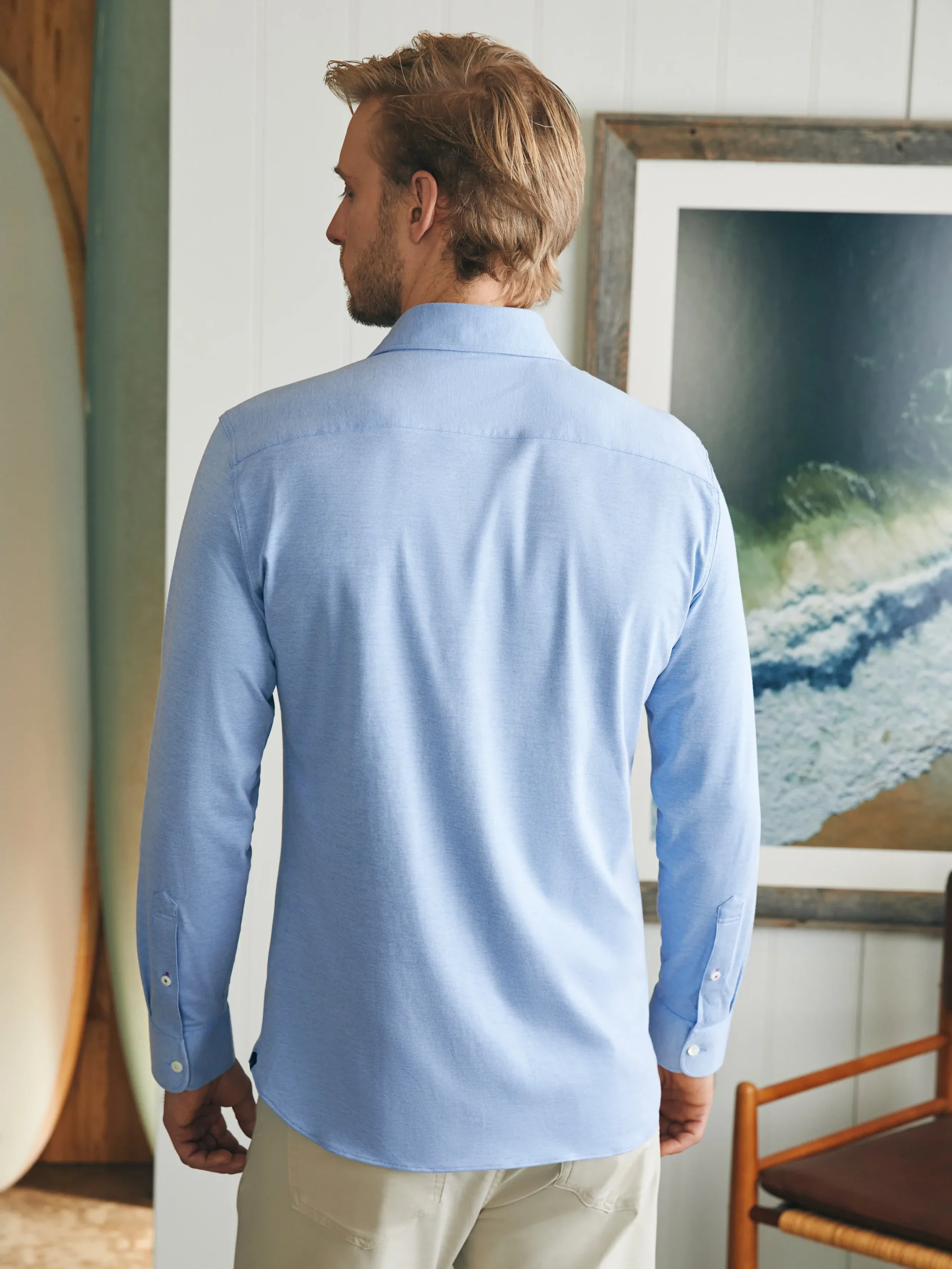 Faherty Brand Reserve Knit Shirt -