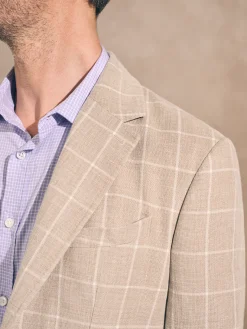 Faherty Brand Reserve Linen Yarn Dyed Blazer -