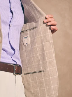 Faherty Brand Reserve Linen Yarn Dyed Blazer -