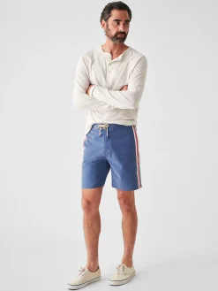 Faherty Brand Retro Surf Stripe Boardshort (7" Inseam) -