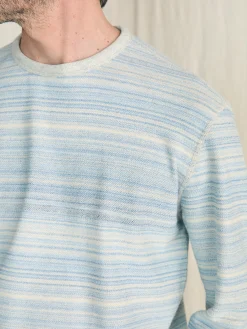 Faherty Brand Reversible French Terry Crew -