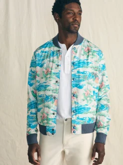 Faherty Brand Reversible Surf Shop Jacket -