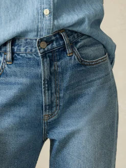 Women Faherty Brand 90S Crop Jean -