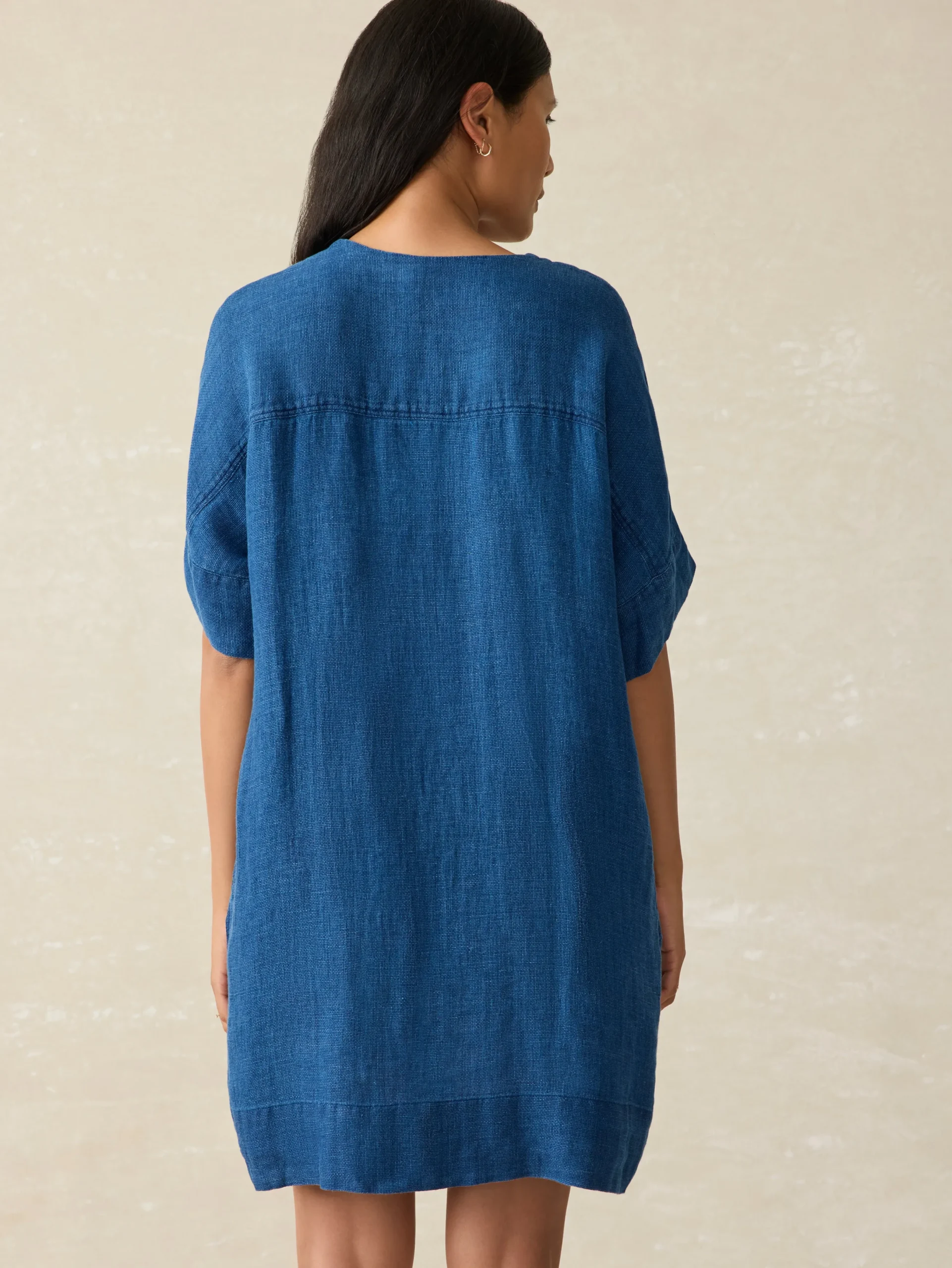 Women Faherty Brand Sanibel Basketweave Dress -