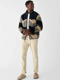 Faherty Brand Scenic High Pile Fleece Jacket -