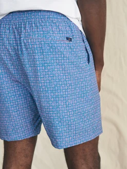 Faherty Brand Shorelite Active Swim Short (7" Inseam) -