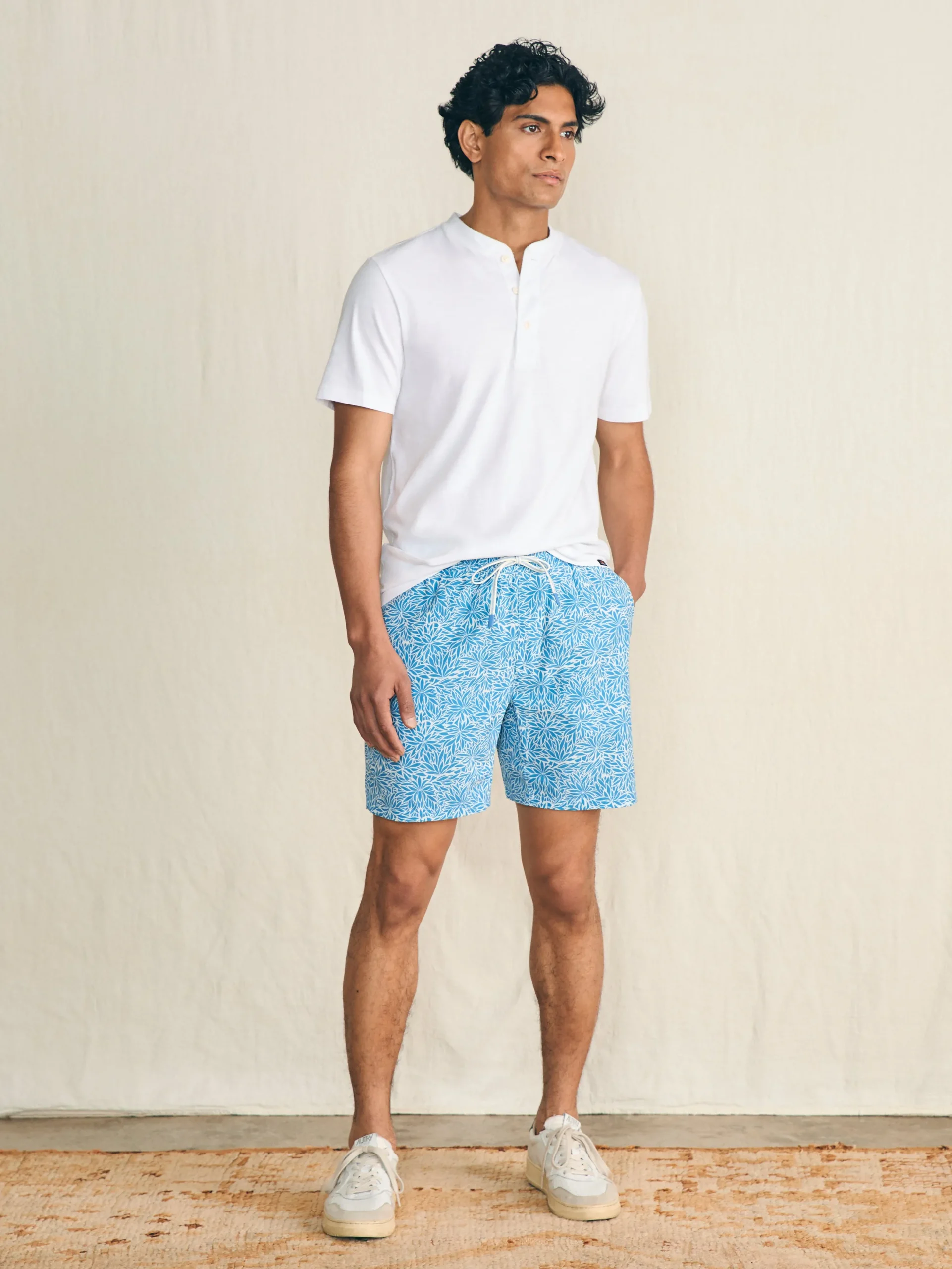 Faherty Brand Shorelite Active Swim Short (7" Inseam) -