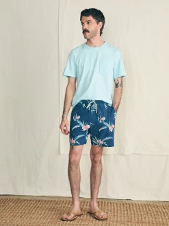 Faherty Brand Shorelite Active Swim Short (7" Inseam) -