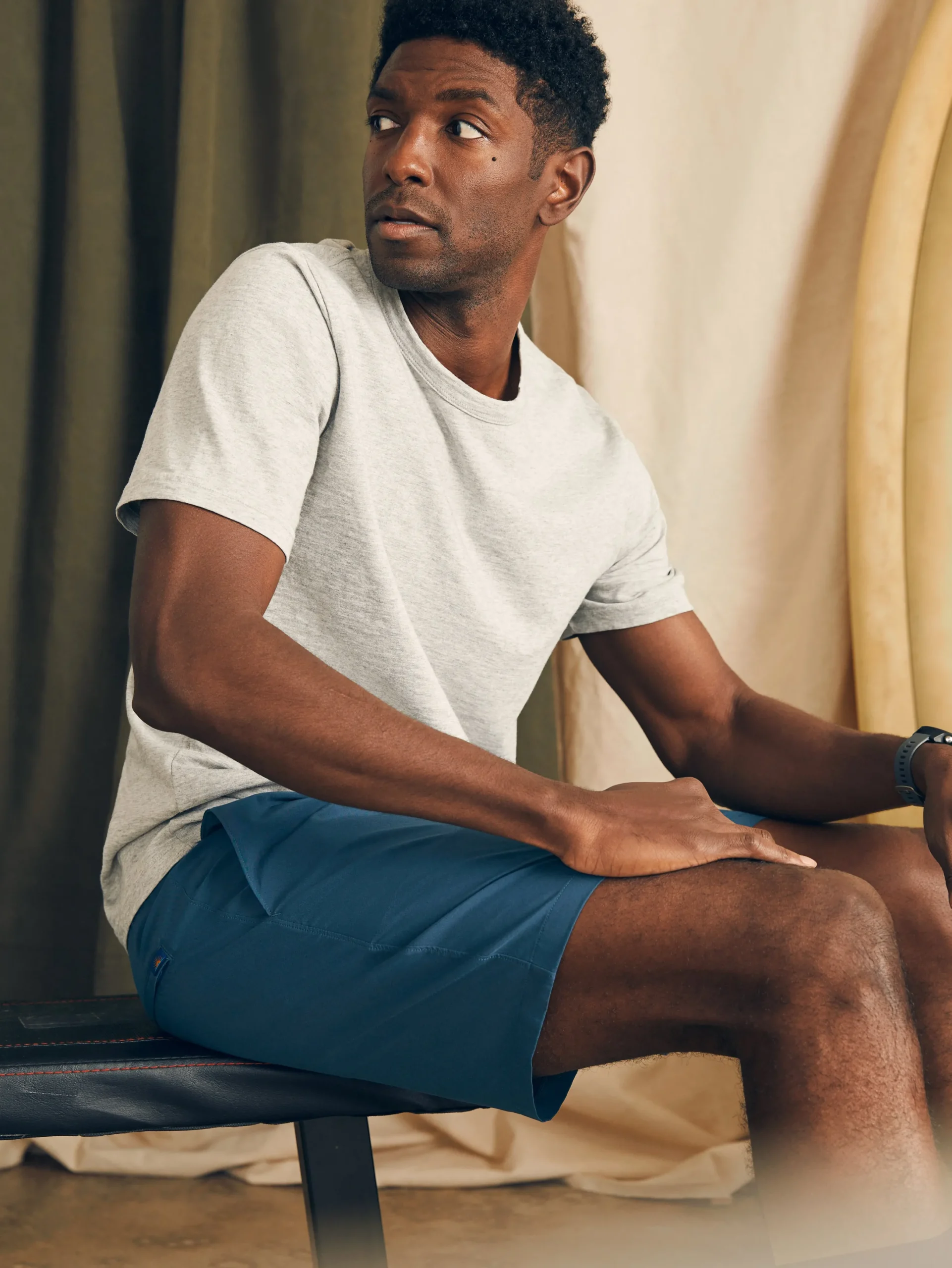 Faherty Brand Shorelite Active Swim Short (7" Inseam) -
