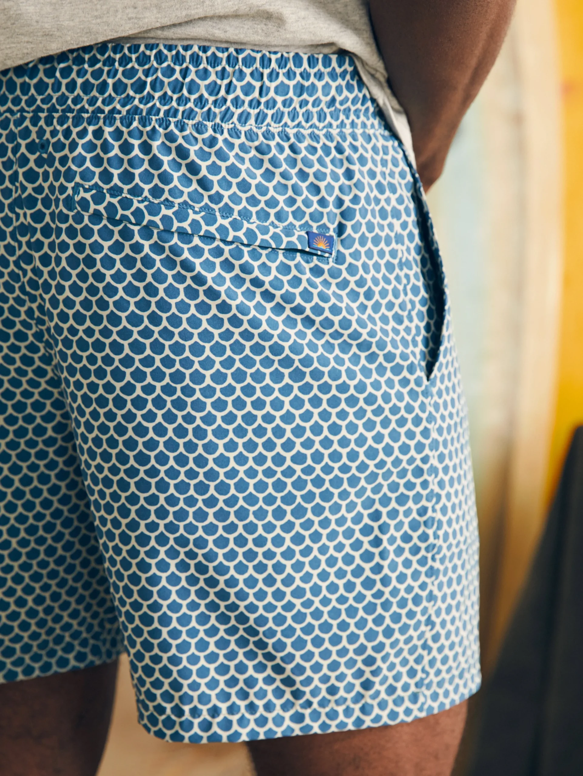 Faherty Brand Shorelite Active Swim Short (7" Inseam) -