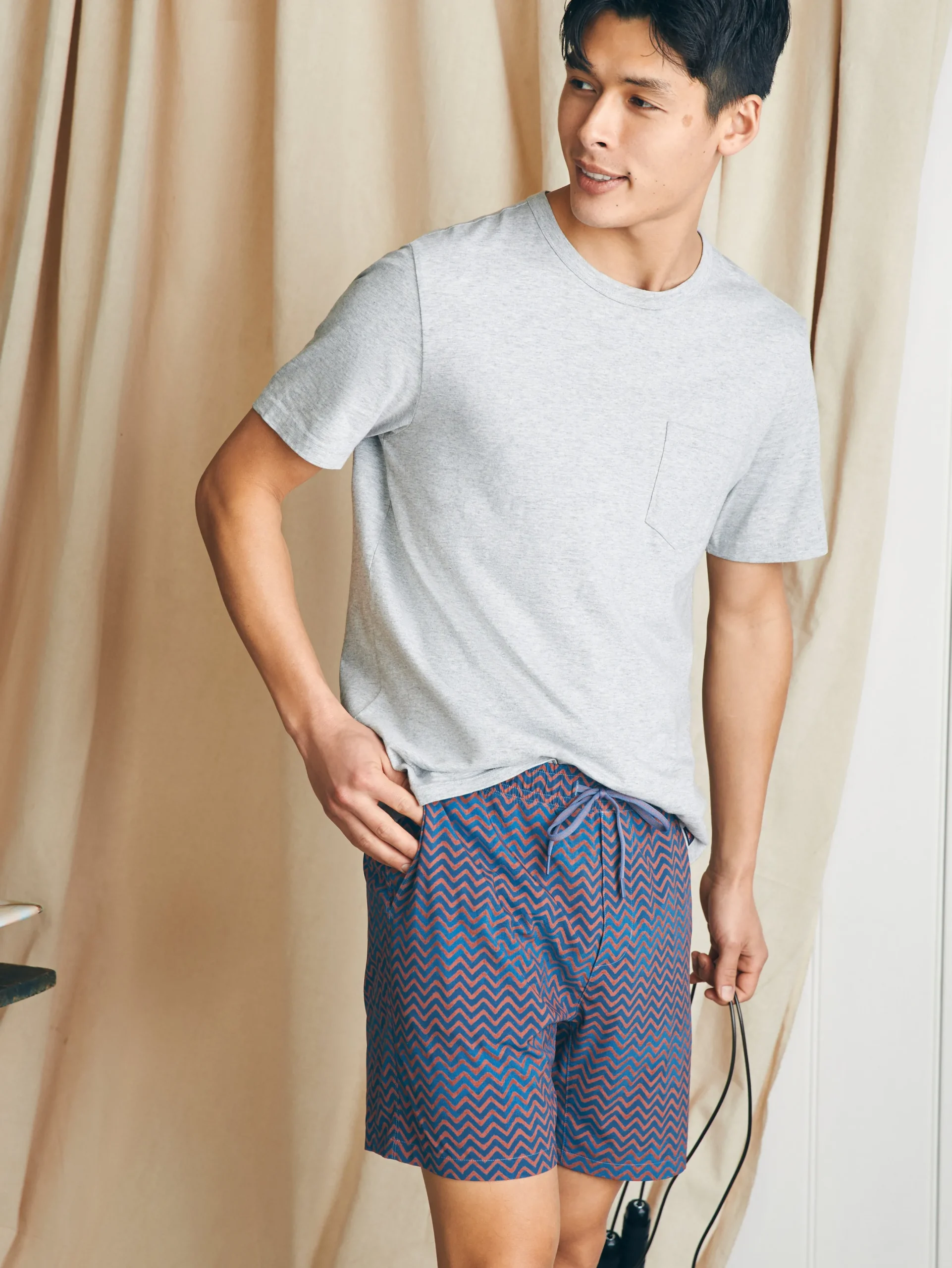 Faherty Brand Shorelite Active Swim Short (7" Inseam) -