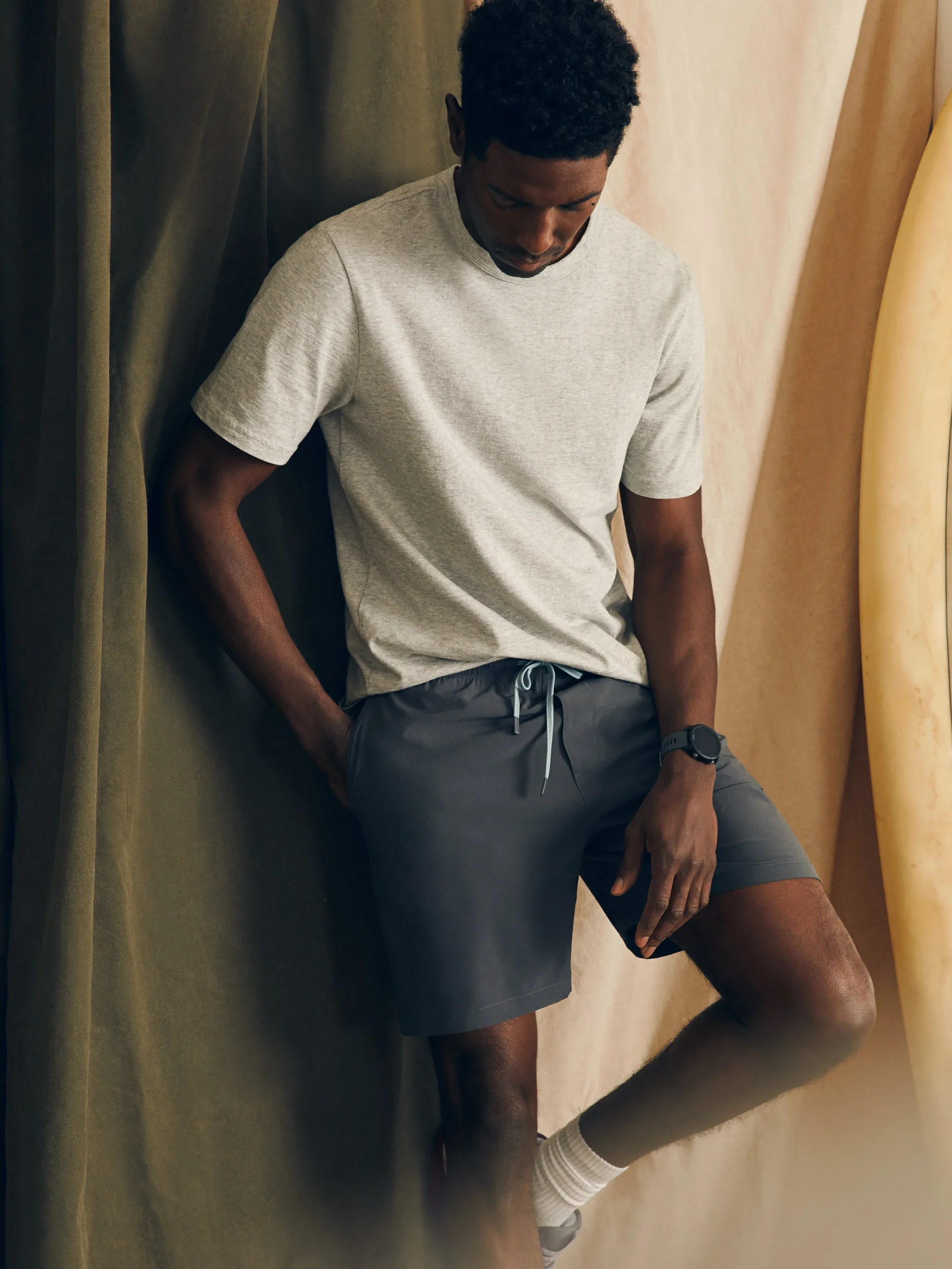 Faherty Brand Shorelite Active Swim Short (7" Inseam) -