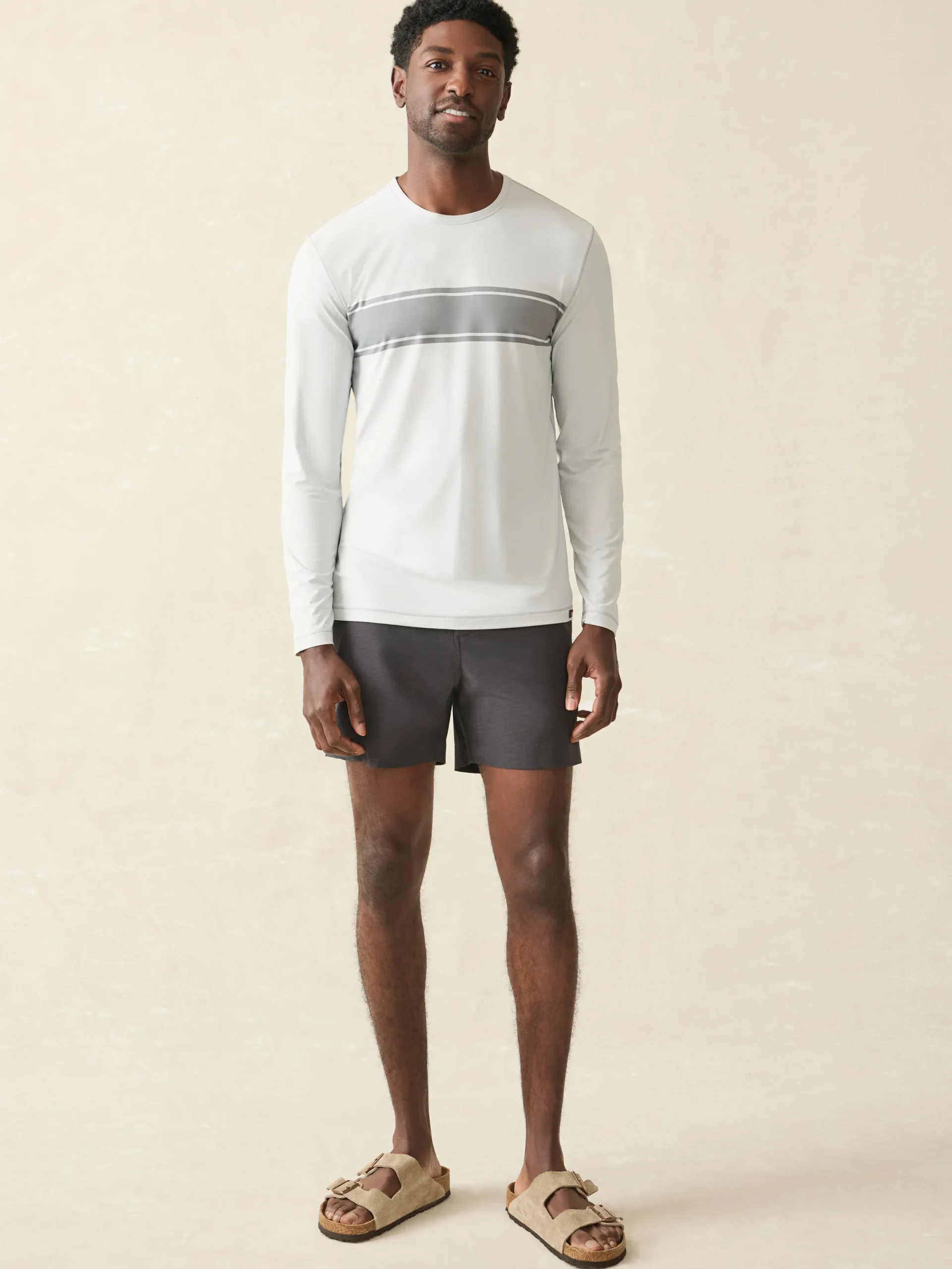 Faherty Brand Shorelite Long-Sleeve Tech Tee -