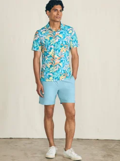 Faherty Brand Shorelite Short-Sleeve Tech Polo -