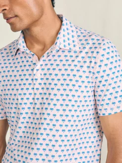 Faherty Brand Shorelite Short-Sleeve Tech Polo -