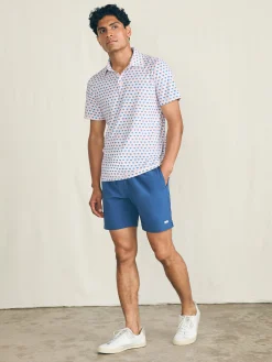 Faherty Brand Shorelite Short-Sleeve Tech Polo -
