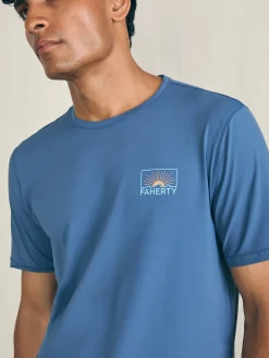 Faherty Brand Shorelite Short-Sleeve Tech Tee -