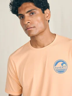Faherty Brand Shorelite Short-Sleeve Tech Tee -