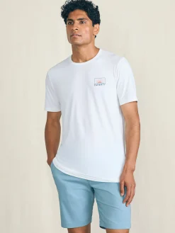 Faherty Brand Shorelite Short-Sleeve Tech Tee -