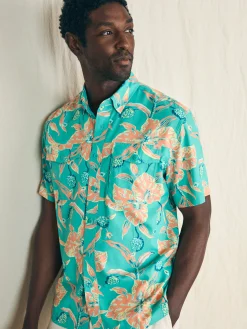 Faherty Brand Shorelite Short-Sleeve Tech Shirt -