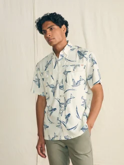 Faherty Brand Shorelite Short-Sleeve Tech Shirt -