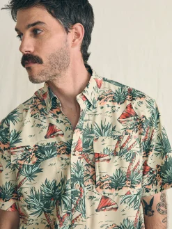 Faherty Brand Shorelite Short-Sleeve Tech Shirt -