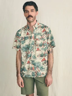 Faherty Brand Shorelite Short-Sleeve Tech Shirt -