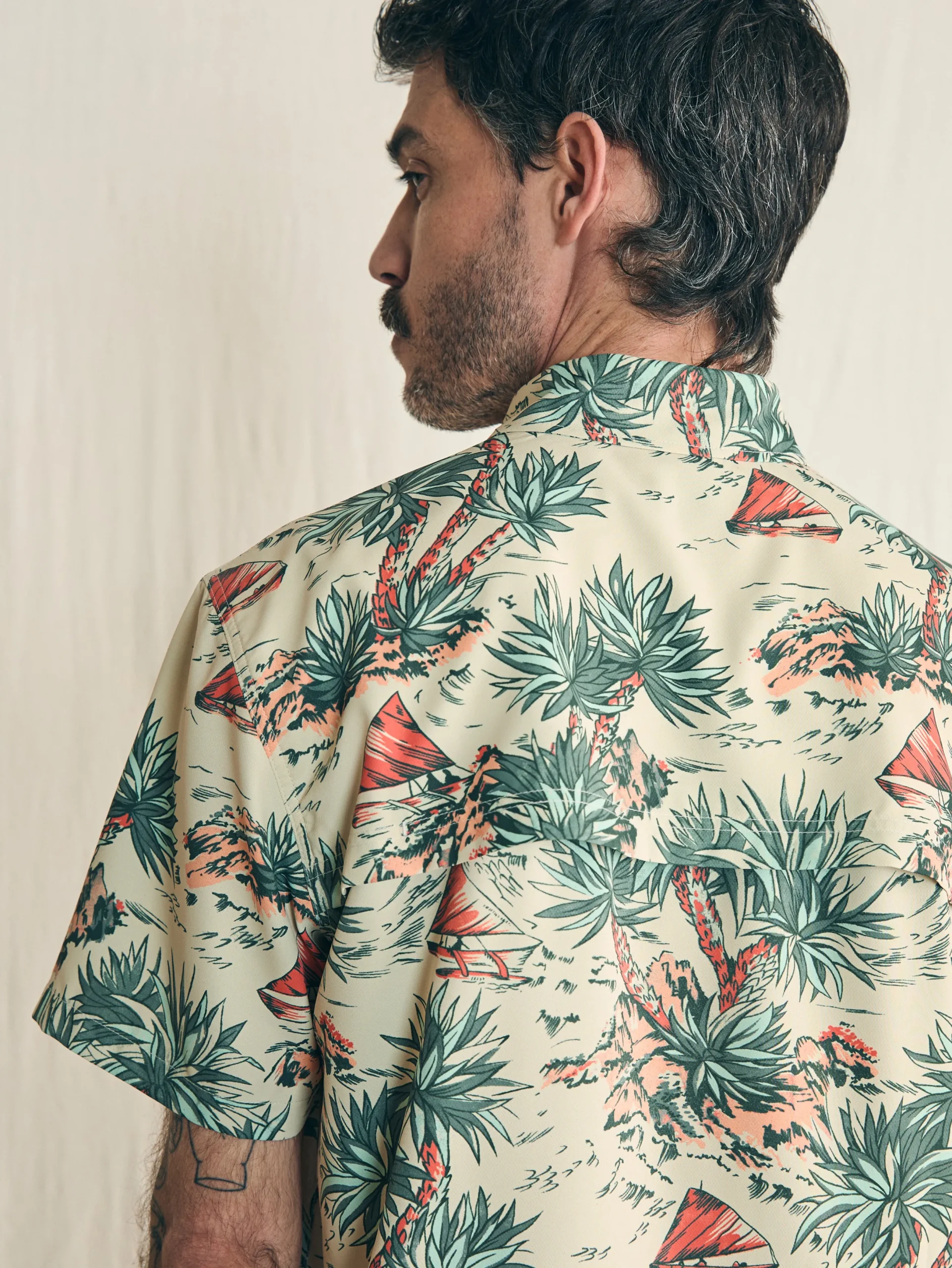 Faherty Brand Shorelite Short-Sleeve Tech Shirt -