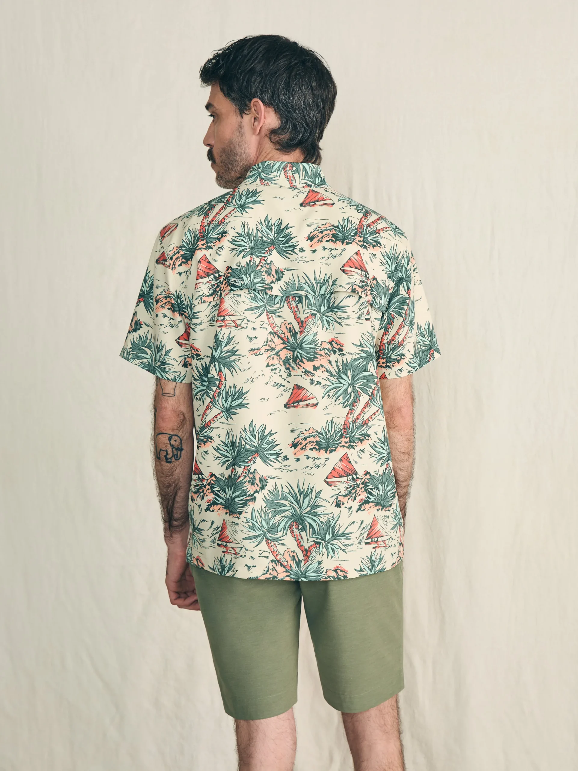 Faherty Brand Shorelite Short-Sleeve Tech Shirt -