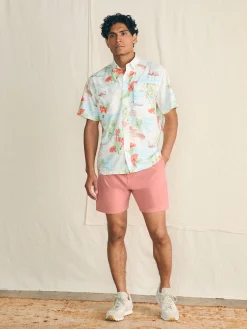Faherty Brand Shorelite Short-Sleeve Tech Shirt -