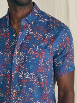 Faherty Brand Short-Sleeve Breeze Shirt -