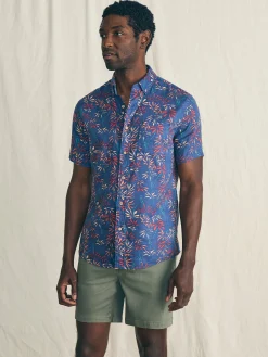 Faherty Brand Short-Sleeve Breeze Shirt -