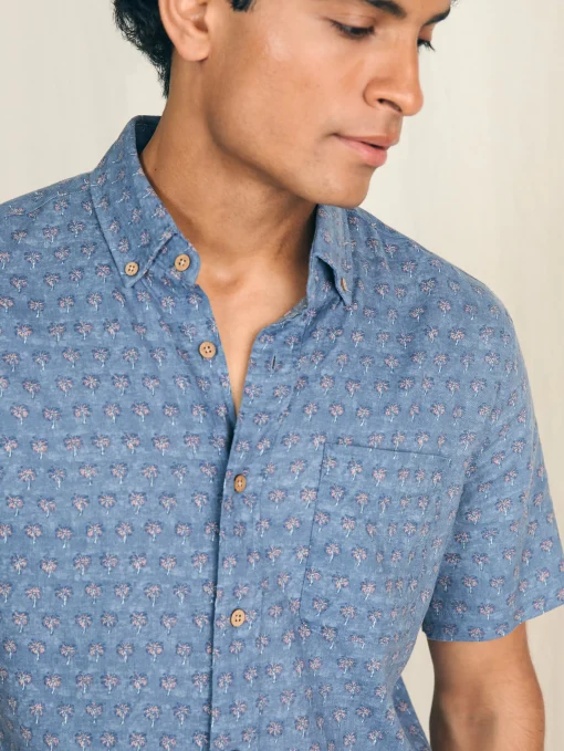 Faherty Brand Short-Sleeve Breeze Shirt -