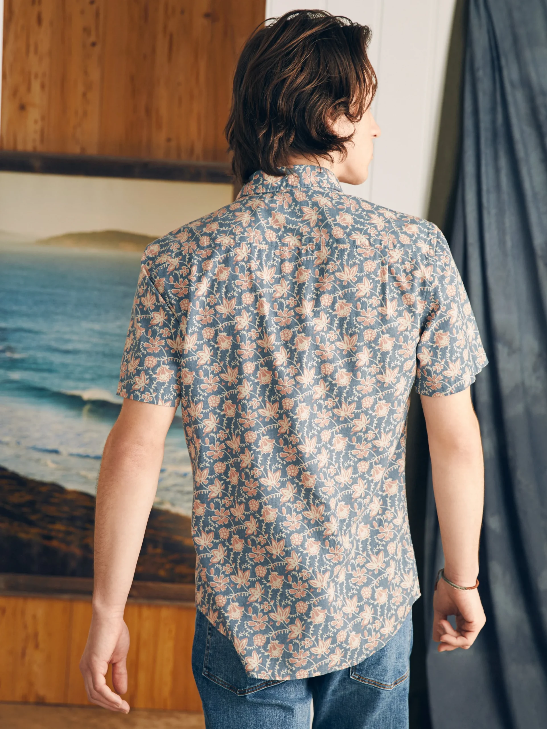 Faherty Brand Short-Sleeve Breeze Shirt -