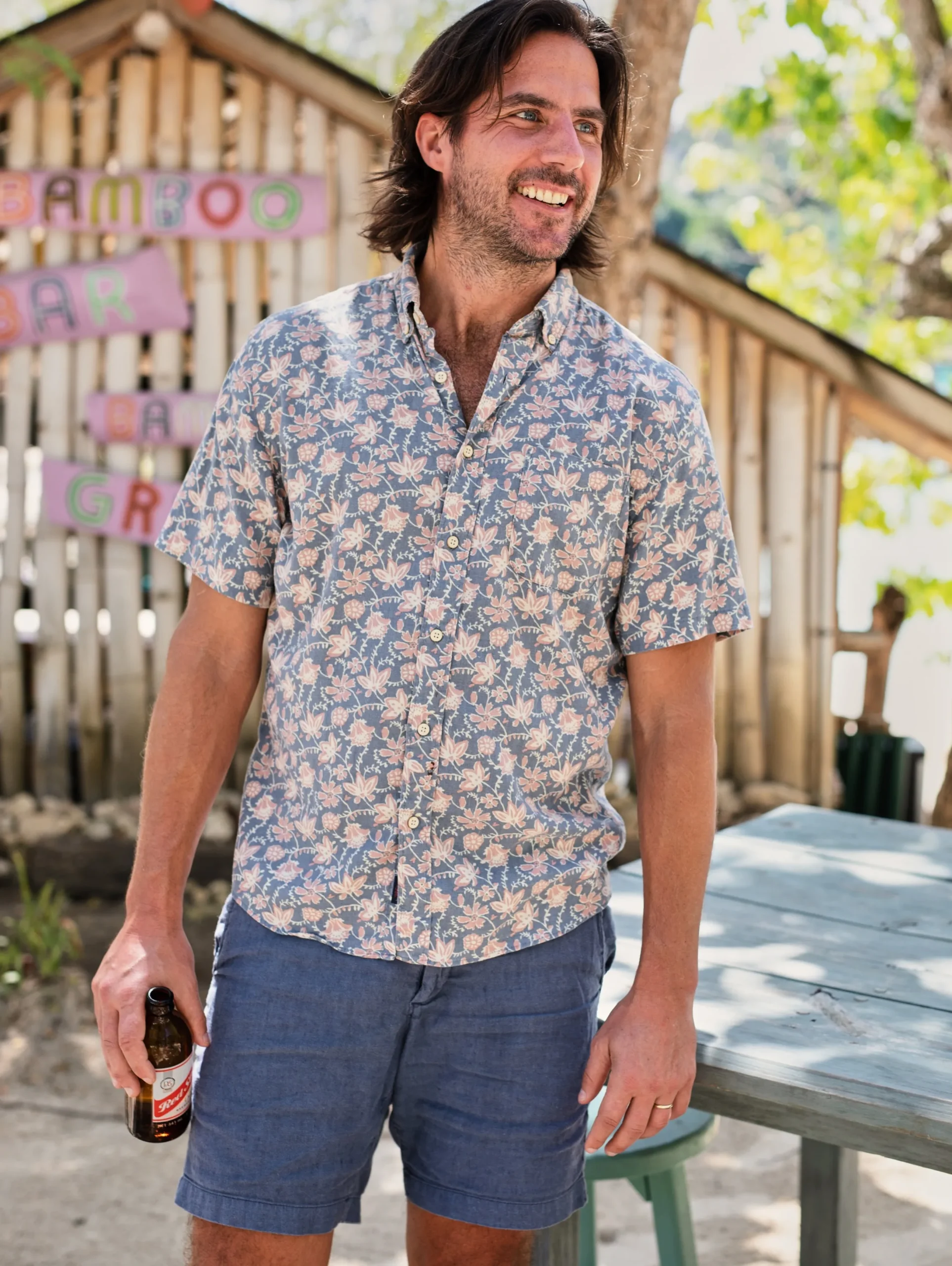 Faherty Brand Short-Sleeve Breeze Shirt -
