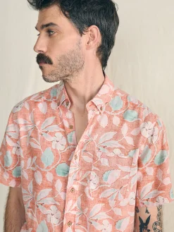 Faherty Brand Short-Sleeve Breeze Shirt -