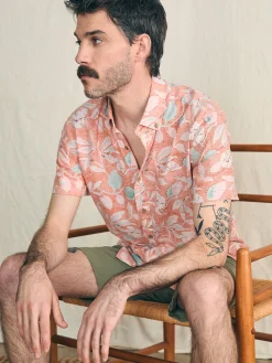 Faherty Brand Short-Sleeve Breeze Shirt -