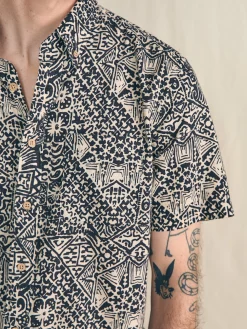 Faherty Brand Short-Sleeve Breeze Shirt -