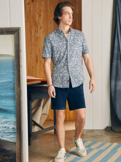 Faherty Brand Short-Sleeve Breeze Shirt -