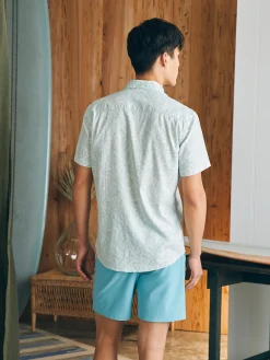 Faherty Brand Short-Sleeve Breeze Shirt -