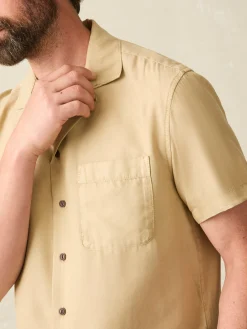 Faherty Brand Short-Sleeve Getaway Camp Shirt -