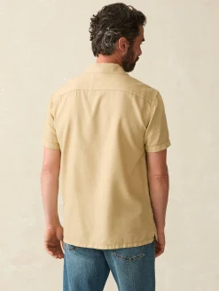 Faherty Brand Short-Sleeve Getaway Camp Shirt -