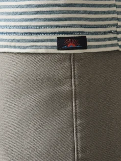 Faherty Brand Short-Sleeve Indigo Pocket Tee -