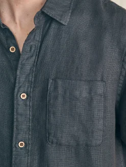 Faherty Brand Short-Sleeve Palma Linen Shirt -