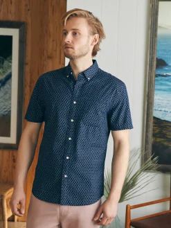 Faherty Brand Short-Sleeve Stretch Playa Shirt (Tall) -